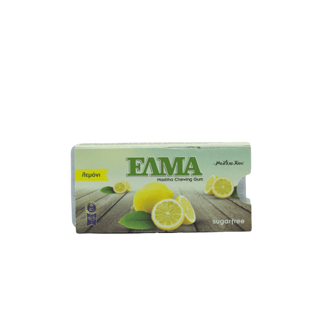 Eama Sugar Free Gum Lemon & Mastic