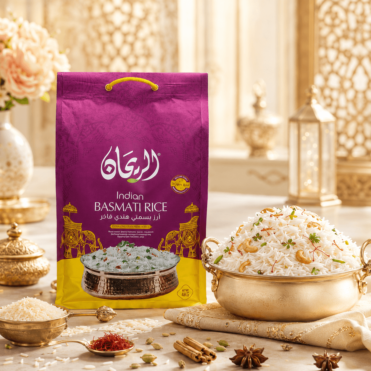 AlRayhan Indian Basmati Rice 4Kg