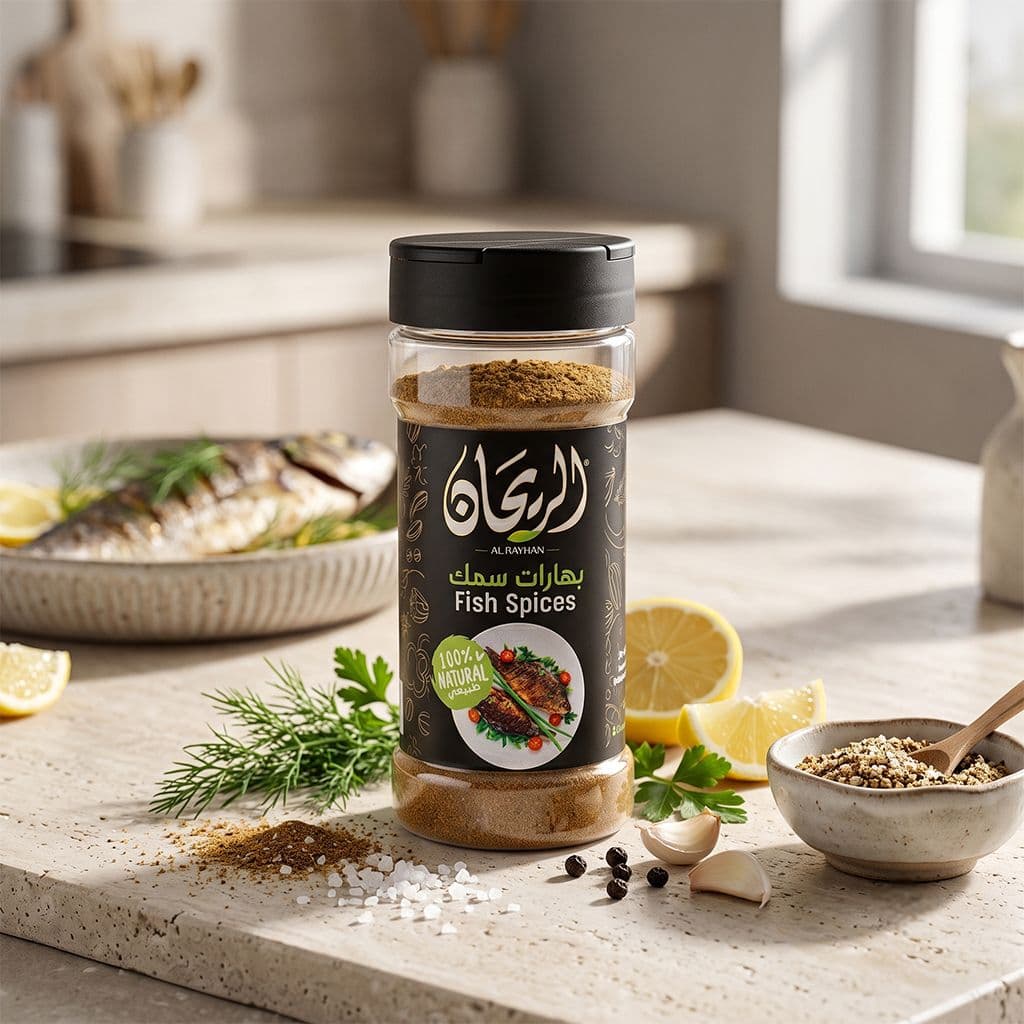 AlRayhan Ground Fish Spices 125g