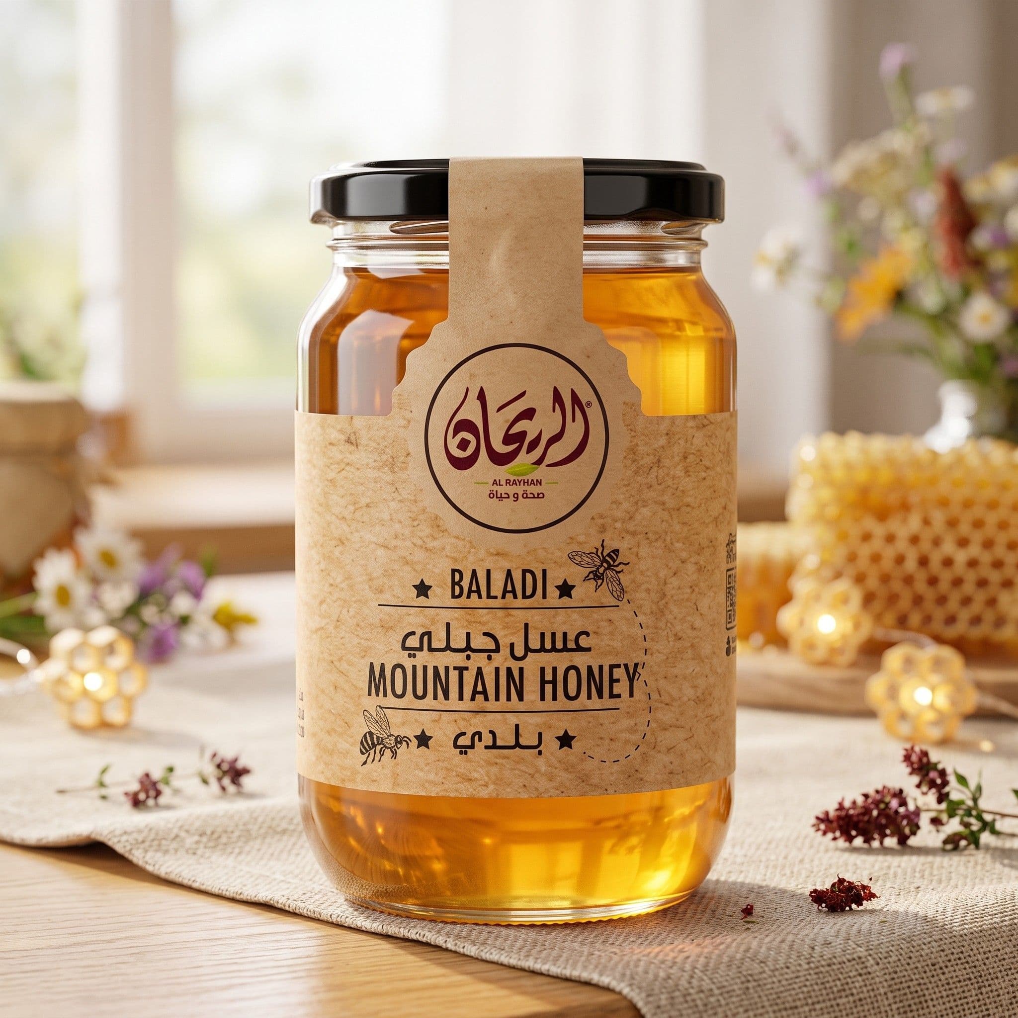 AlRayhan Local Mountain Honey 500g