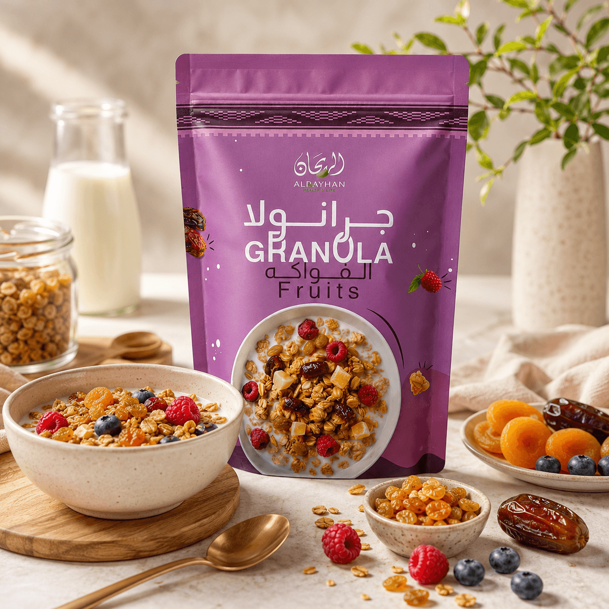 AlRayhan Fruit Granola 500g
