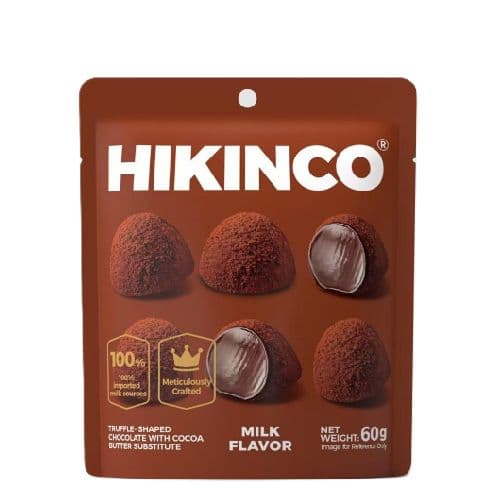 Hikinco Milk Chocolate Truffles 60g