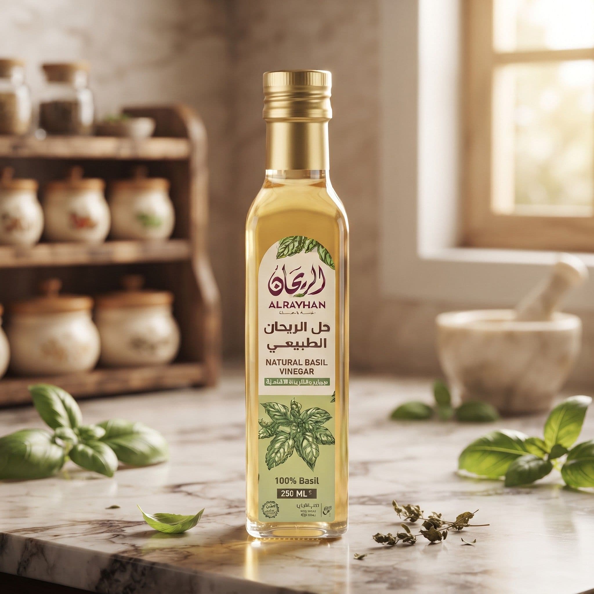 AlRayhan Natural Basil Vinegar 250Ml