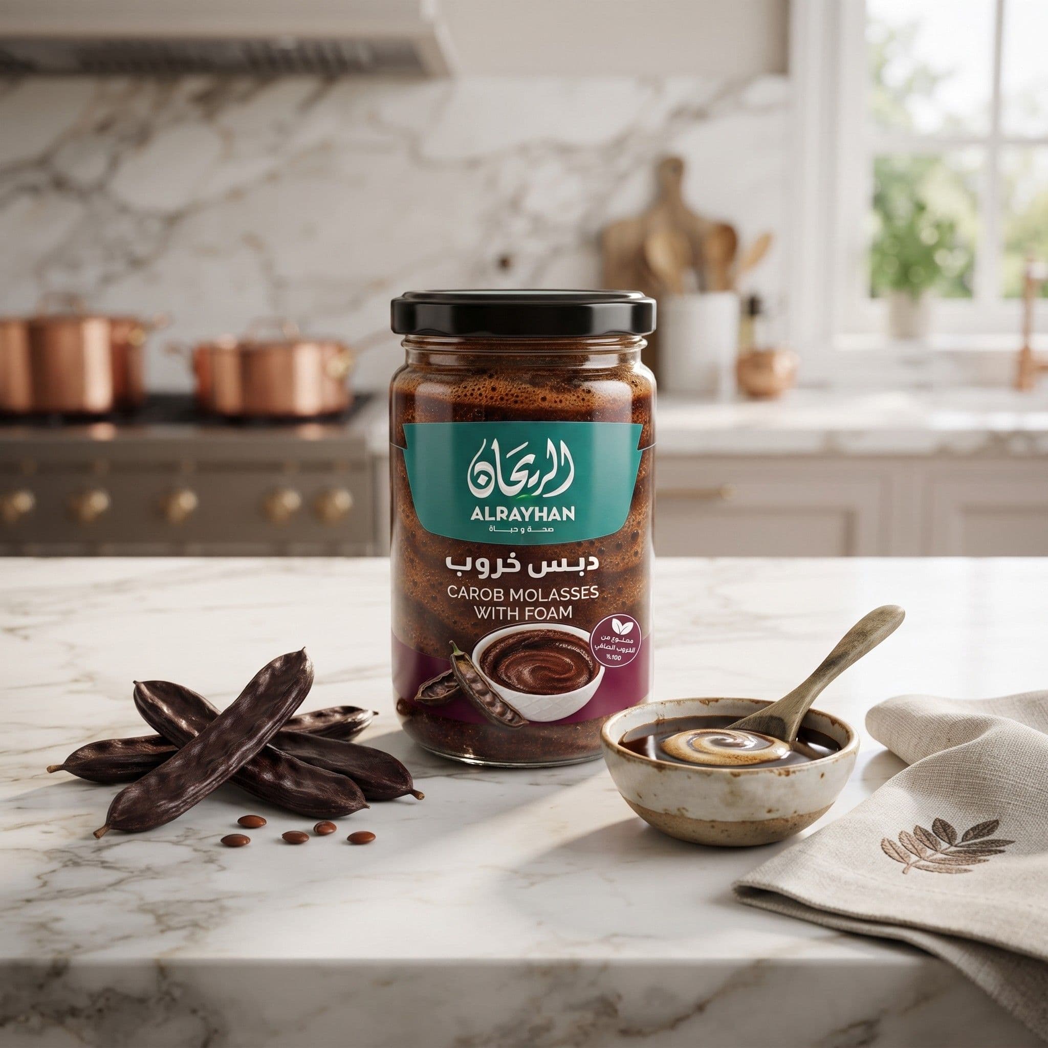 AlRayhan Carob Molasses with Foam 750g