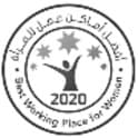 Certificate of Best Places for Women to Work from the Jordanian Partners for the Best Organization